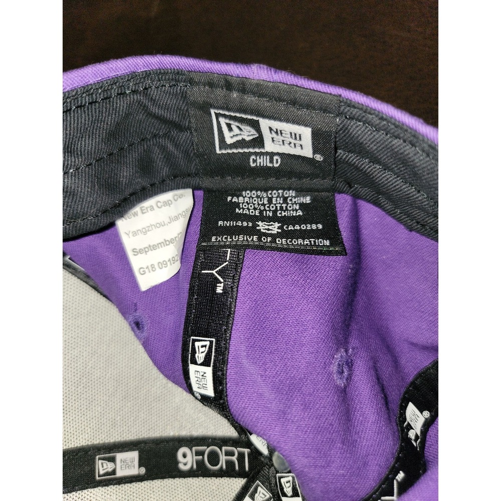 New Era Detroit tigers purple baseball cap hat size child MLB - Picture 4 of 4